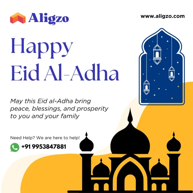 Eid Mubarak! 🌙🐐

May this Eid al-Adha bring peace, blessings, and prosperity to you and your family.
Let us remember the values of sacrifice, unity, and gratitude as we celebrate this holy occasion.

Wishing you a joyful and meaningful Eid! 💫🌸

#EidMubarak #EidAlAdha #Bakrid2025 #EidWishes #FestivalOfSacrifice 
#PeaceAndBlessings #EidCelebration #EidSpirit #TogetherOnEid #EidVibes #Aligzo